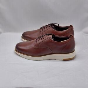 Cole Haan Mens Oxford Dress Shoes Size 11M Brown Leather Grand 360 Comfort